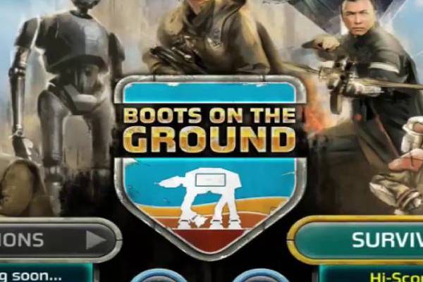 Star Wars Rogue One Boots On The Ground